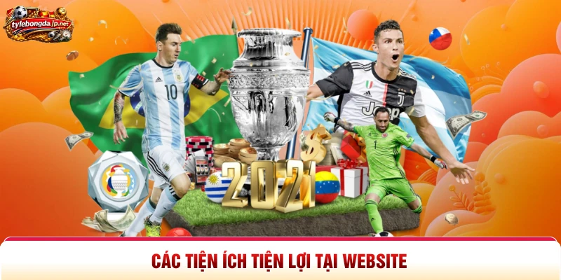 Các tiện ích tiện lợi tại website
