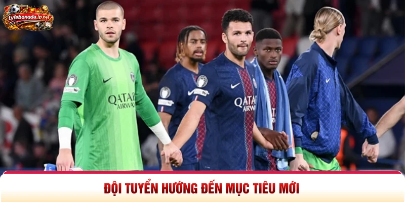 Đội tuyển hướng đến mục tiêu mới