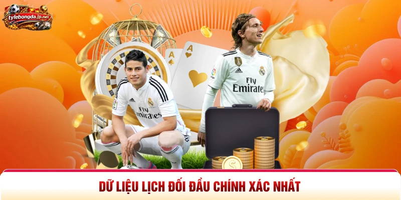 Dữ liệu lịch đối đầu chính xác nhất