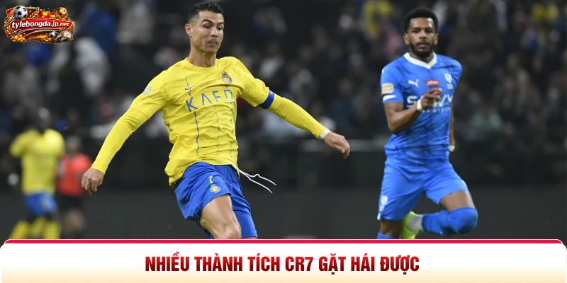 Nhiều thành tích CR7 gặt hái được