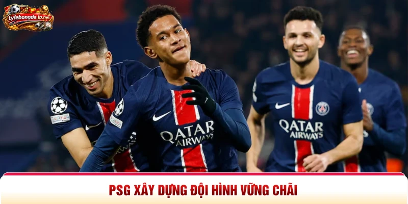 PSG xây dựng đội hình vững chãi