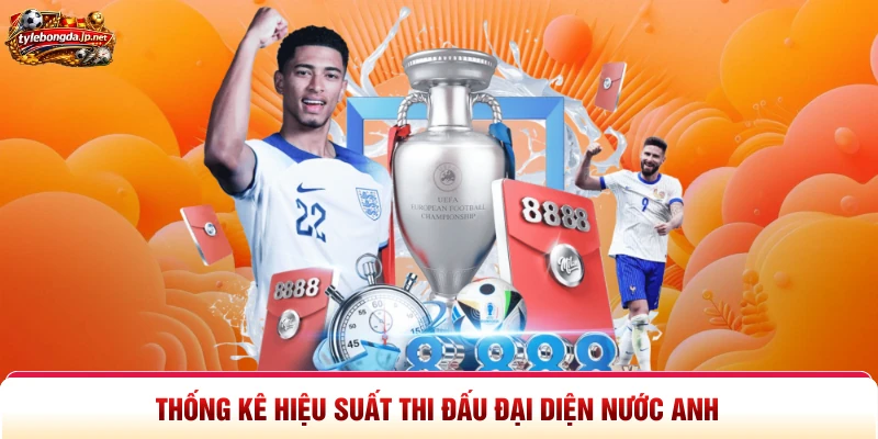 Thống kê hiệu suất thi đấu đại diện nước Anh
